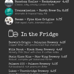 BGBW Tap list and bottle list FINAL