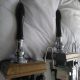 Pair of Angram Hand-Pulls / Beer Engines. Black and Chrome, as New
