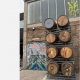 Whiskey barrel rack - System for stacking 160-240L barrels - Steel